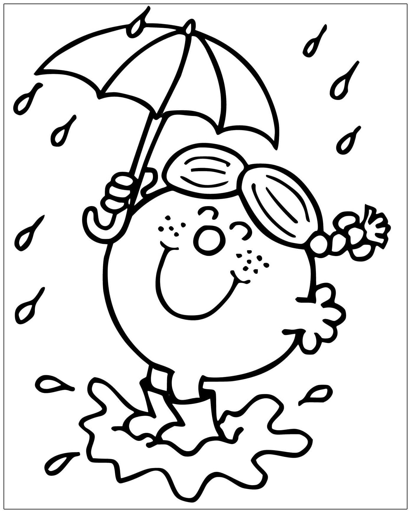 Free PDF Little Miss Sunshine Coloring Pages - Global Coloring Pages