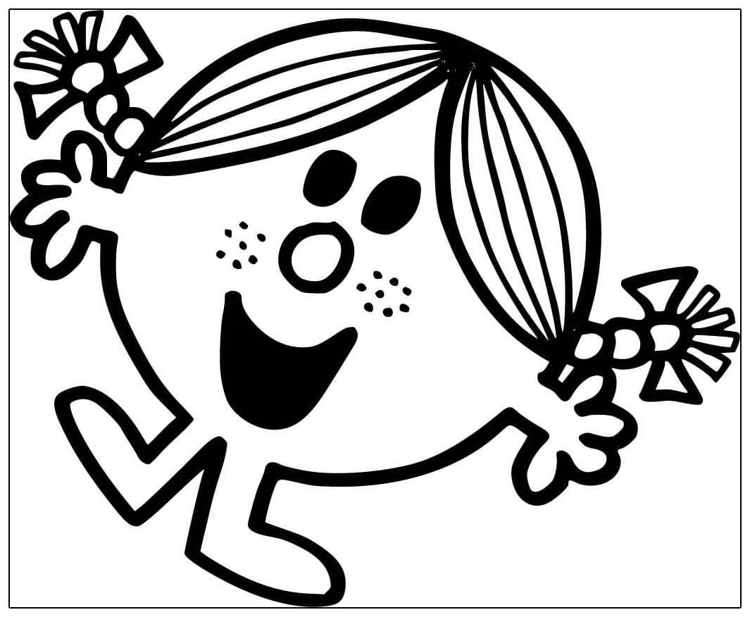 Free PDF Little Miss Sunshine Coloring Pages - Global Coloring Pages